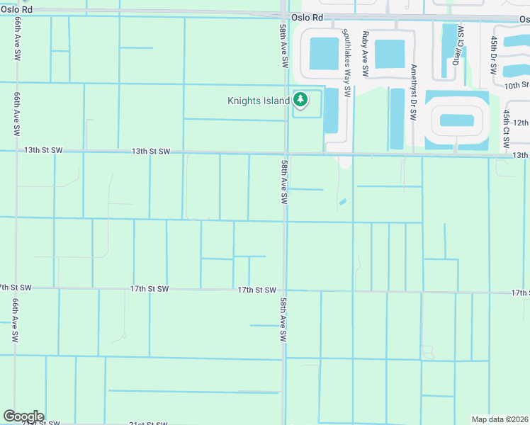 map of restaurants, bars, coffee shops, grocery stores, and more near 1427 58th Avenue Southwest in Vero Beach