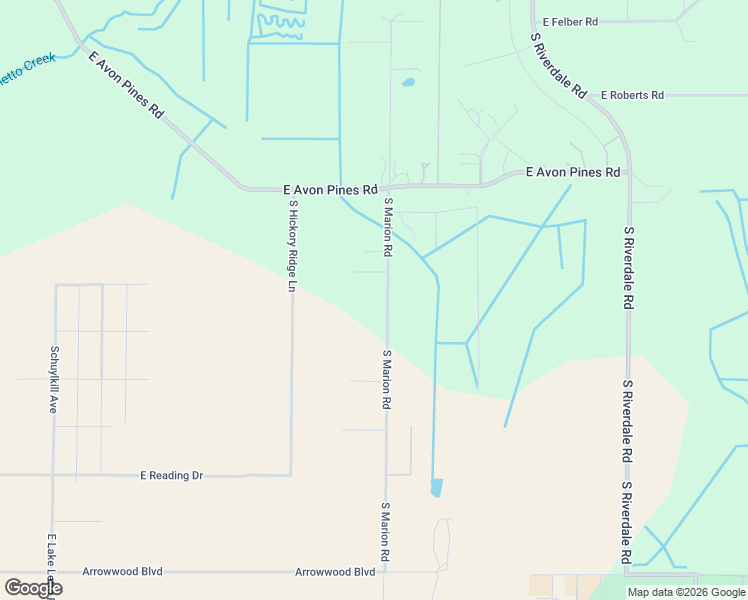 map of restaurants, bars, coffee shops, grocery stores, and more near 810 South Marion Road in Avon Park