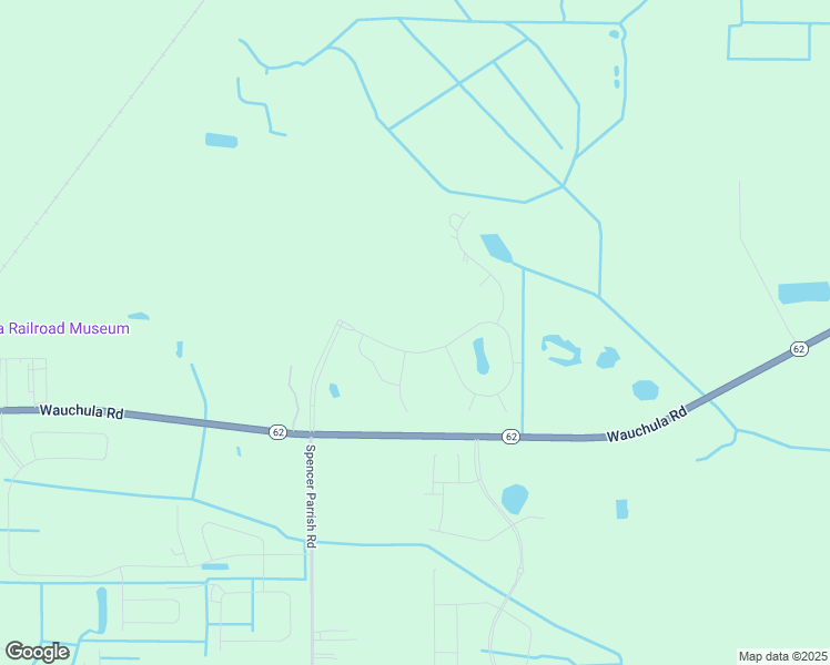 map of restaurants, bars, coffee shops, grocery stores, and more near 13500 Florida 62 in Parrish