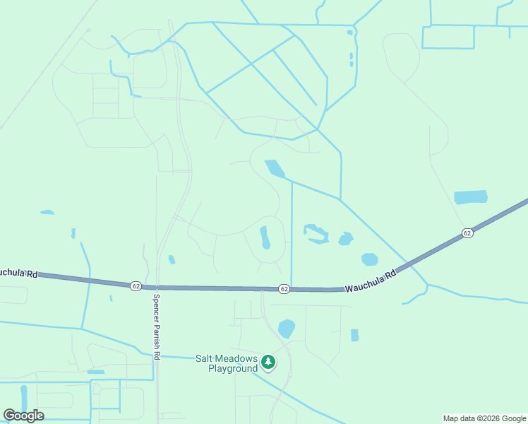map of restaurants, bars, coffee shops, grocery stores, and more near 13738 Heartwood Way in Parrish