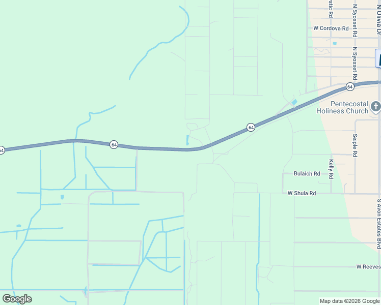 map of restaurants, bars, coffee shops, grocery stores, and more near 600 South Warfield Road in Avon Park