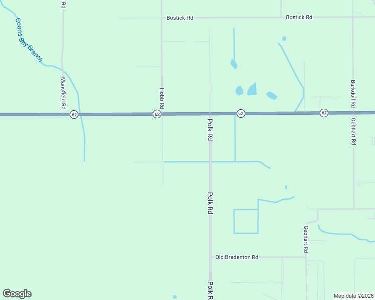map of restaurants, bars, coffee shops, grocery stores, and more near 2581 Polk Road in Bowling Green