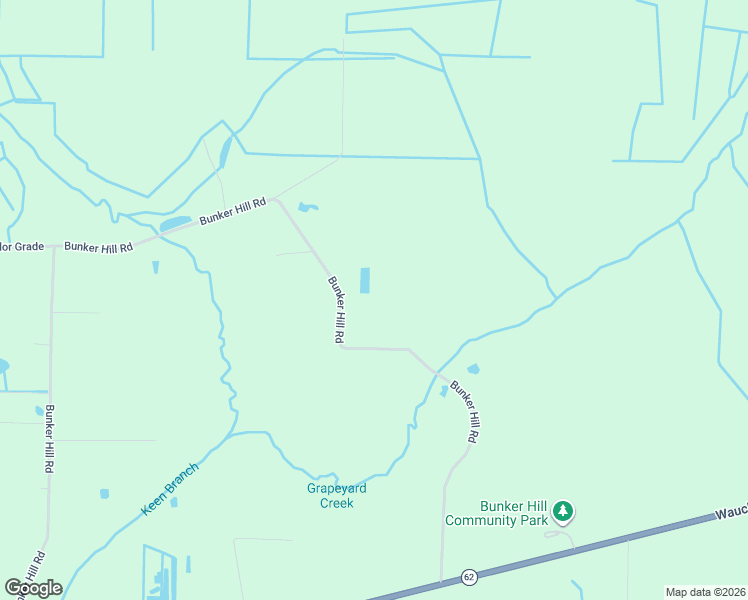 map of restaurants, bars, coffee shops, grocery stores, and more near 8991 Bunker Hill Road in Duette