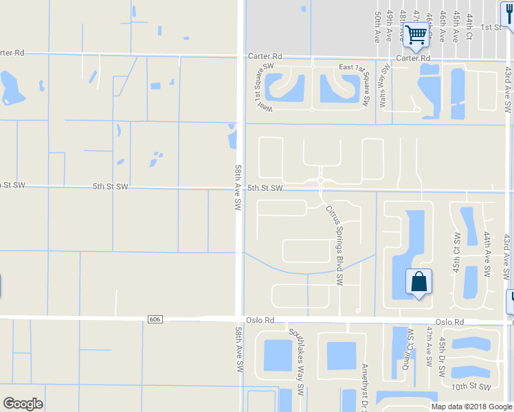 map of restaurants, bars, coffee shops, grocery stores, and more near 527 Valencia Circle Southwest in Vero Beach