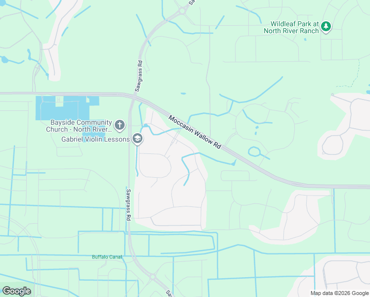 map of restaurants, bars, coffee shops, grocery stores, and more near 10400 Moccasin Wallow Road in Palmetto