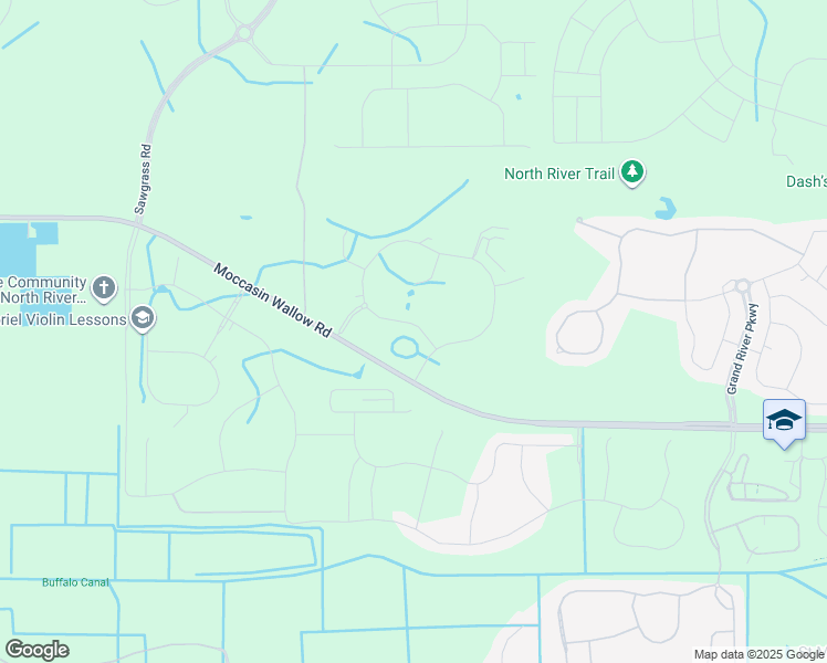 map of restaurants, bars, coffee shops, grocery stores, and more near 9302 97th Street East in Palmetto