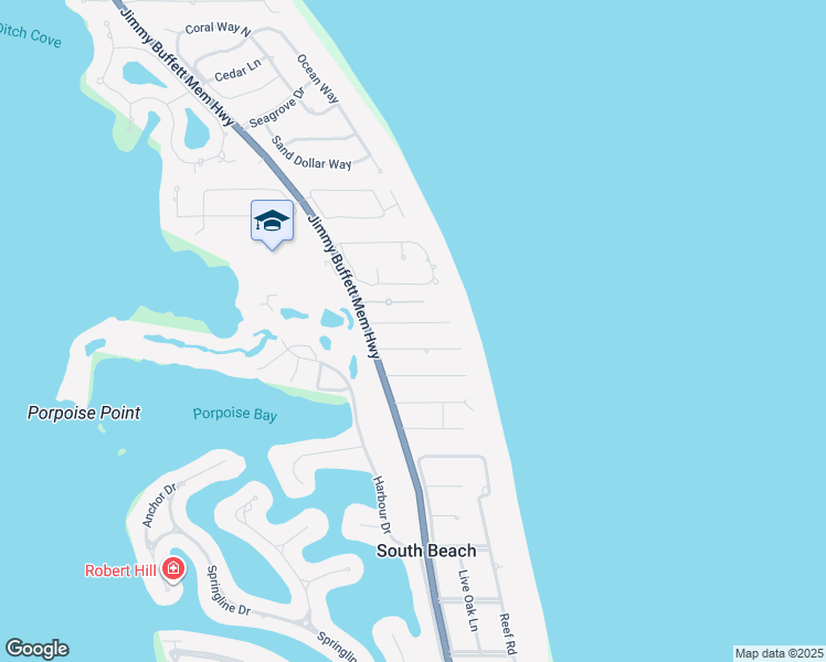 map of restaurants, bars, coffee shops, grocery stores, and more near 1956 Surfside Terrace in Vero Beach