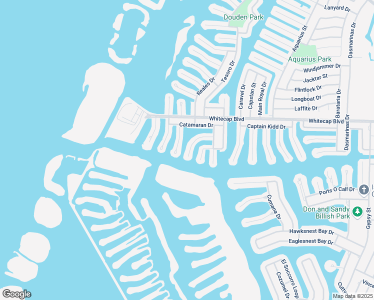 map of restaurants, bars, coffee shops, grocery stores, and more near 15373 Tortuga Court in Corpus Christi