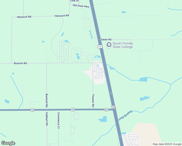 map of restaurants, bars, coffee shops, grocery stores, and more near 2801 Theatre Road in Bowling Green