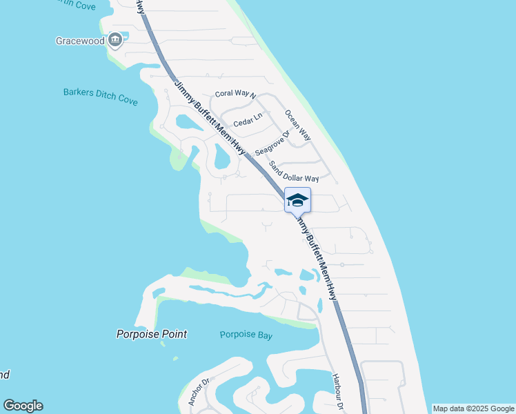 map of restaurants, bars, coffee shops, grocery stores, and more near 1618 West Sandpointe Lane in Vero Beach