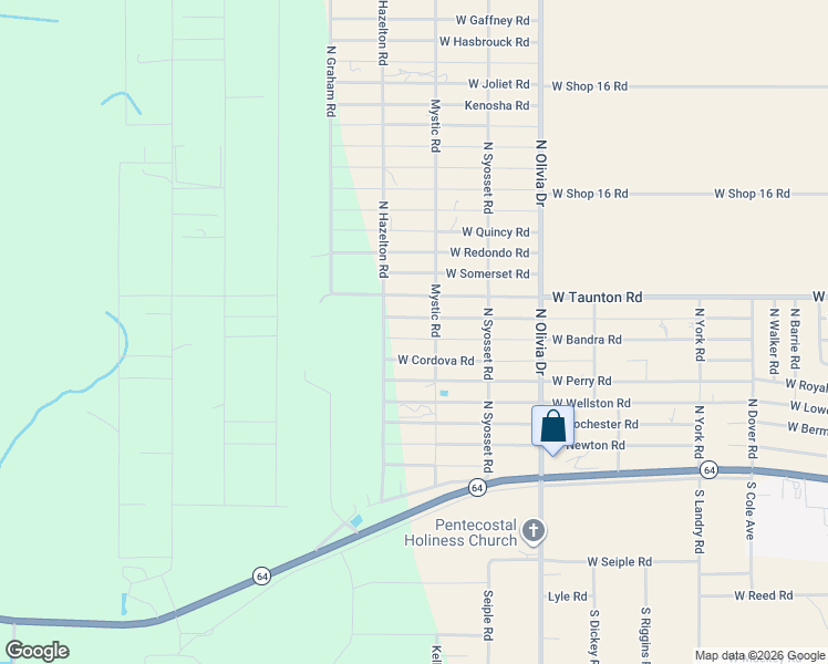 map of restaurants, bars, coffee shops, grocery stores, and more near 2924 West Bandra Road in Avon Park