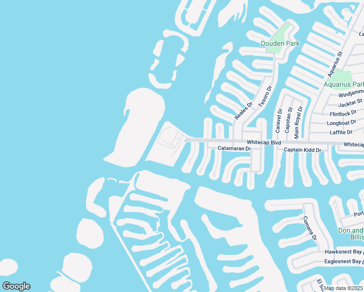 map of restaurants, bars, coffee shops, grocery stores, and more near 13402 Whitecap Boulevard in Corpus Christi