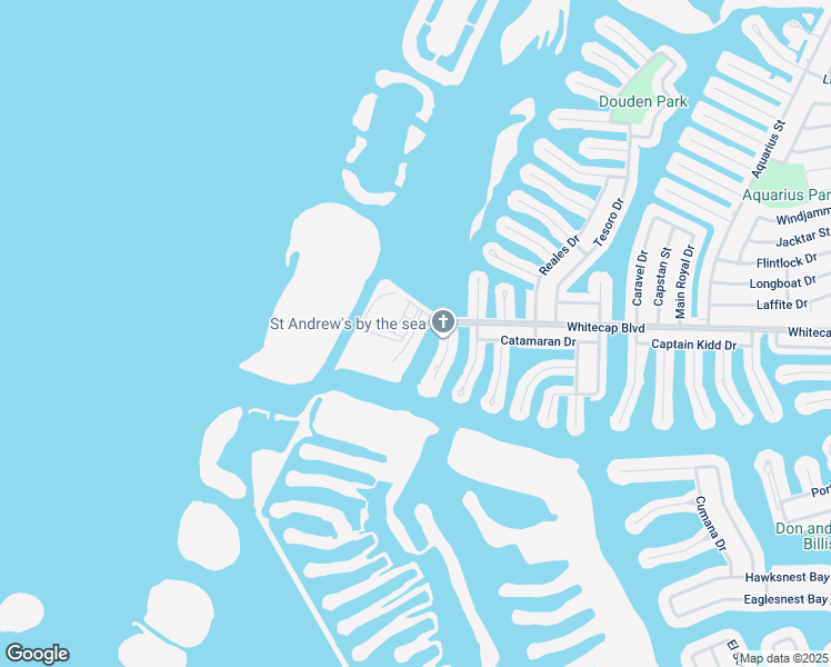 map of restaurants, bars, coffee shops, grocery stores, and more near 13402 Whitecap Boulevard in Corpus Christi
