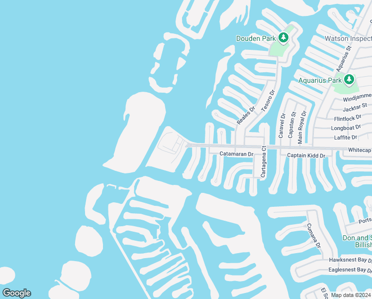 map of restaurants, bars, coffee shops, grocery stores, and more near 13409 Whitecap Boulevard in Corpus Christi