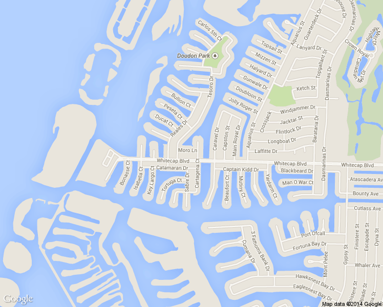 map of restaurants, bars, coffee shops, grocery stores, and more near 15230 Cartagena Court in Corpus Christi