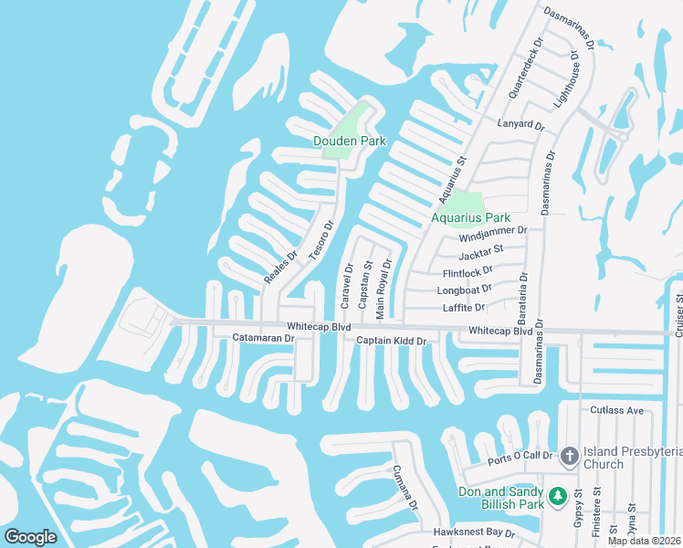 map of restaurants, bars, coffee shops, grocery stores, and more near 15245 Caravel Drive in Corpus Christi