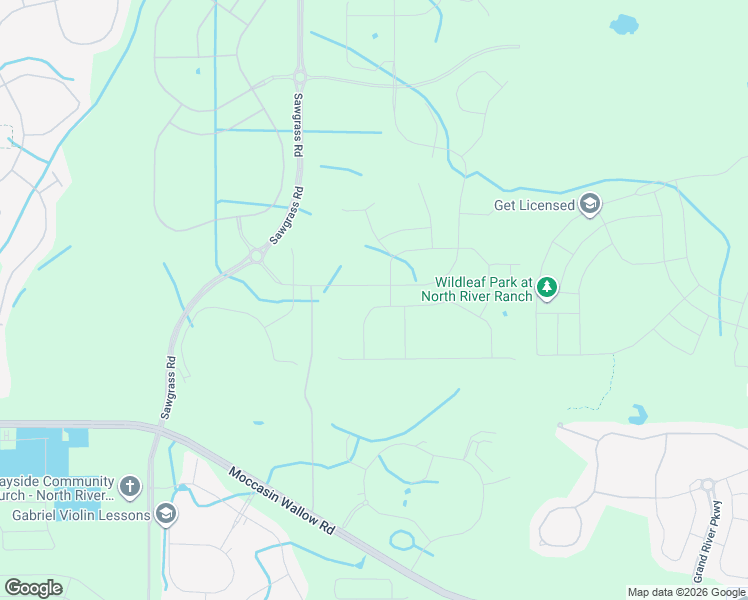 map of restaurants, bars, coffee shops, grocery stores, and more near 9981 Morning Meadowlark Trail in Parrish