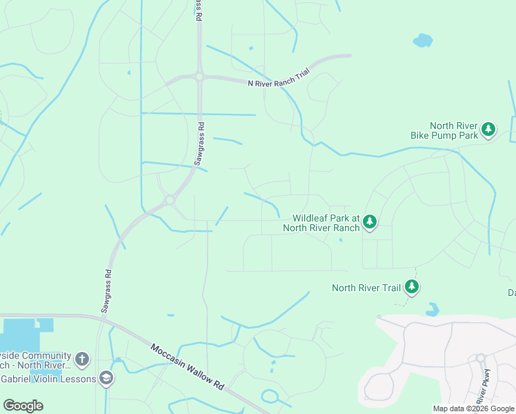 map of restaurants, bars, coffee shops, grocery stores, and more near 10400 Moccasin Wallow Road in Palmetto