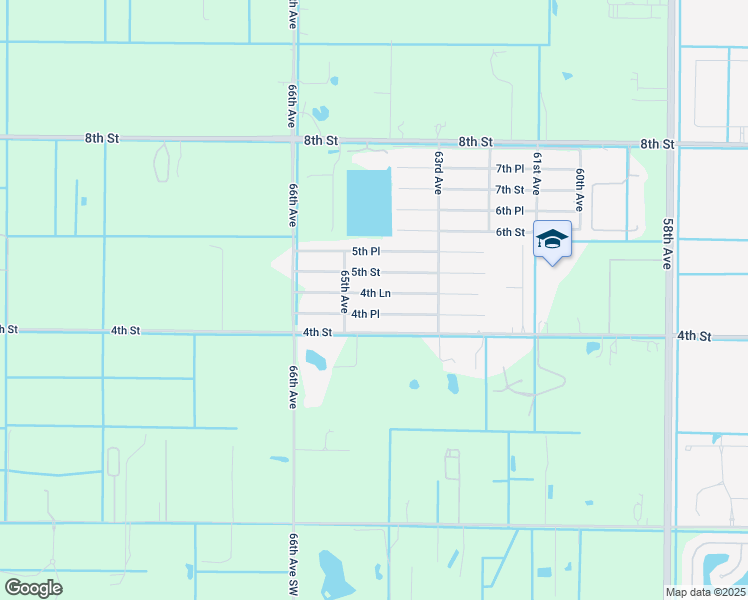 map of restaurants, bars, coffee shops, grocery stores, and more near 6446 4th Place in Vero Beach