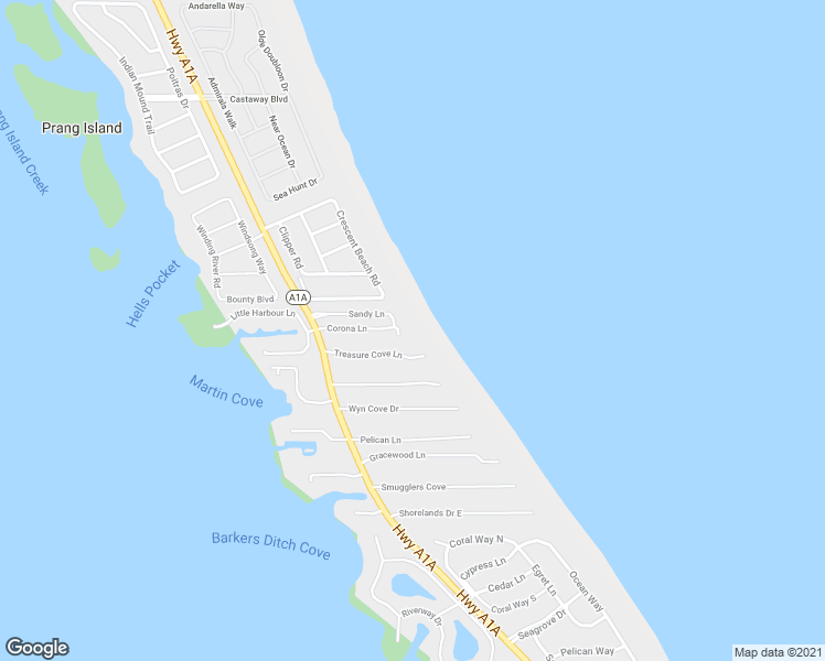 map of restaurants, bars, coffee shops, grocery stores, and more near 1492 Corona Lane in Vero Beach