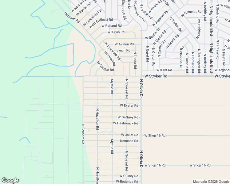 map of restaurants, bars, coffee shops, grocery stores, and more near 2843 West Cheviot Road in Avon Park