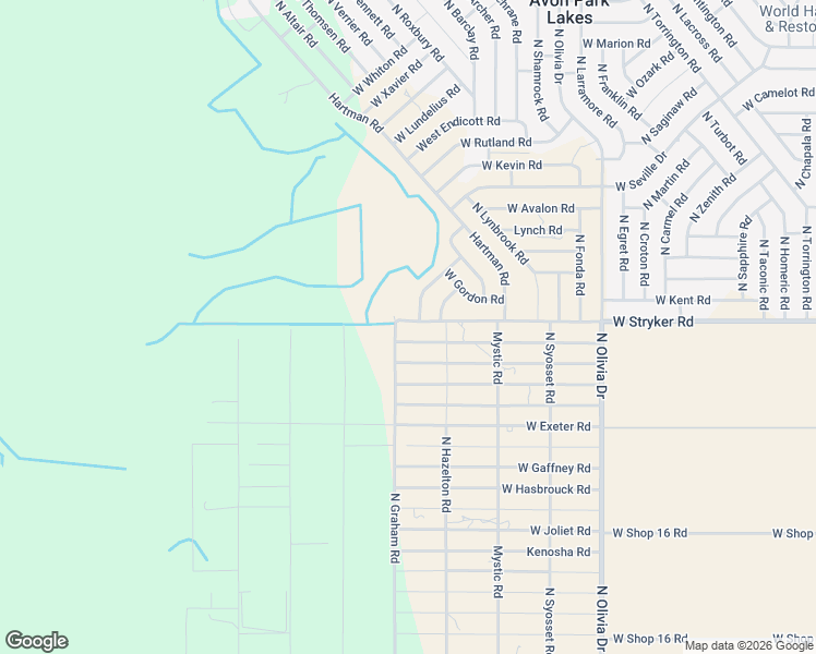 map of restaurants, bars, coffee shops, grocery stores, and more near 2960-2998 West Stryker Road in Avon Park