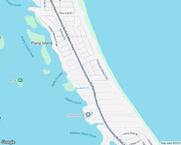 map of restaurants, bars, coffee shops, grocery stores, and more near 1025 Clipper Road in Vero Beach