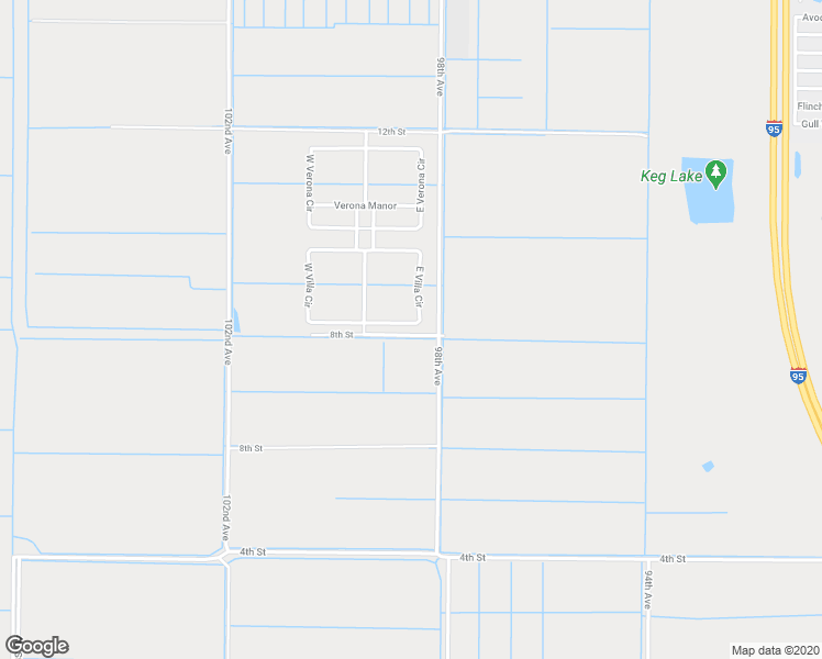 map of restaurants, bars, coffee shops, grocery stores, and more near 9957 East Villa Circle in Vero Beach