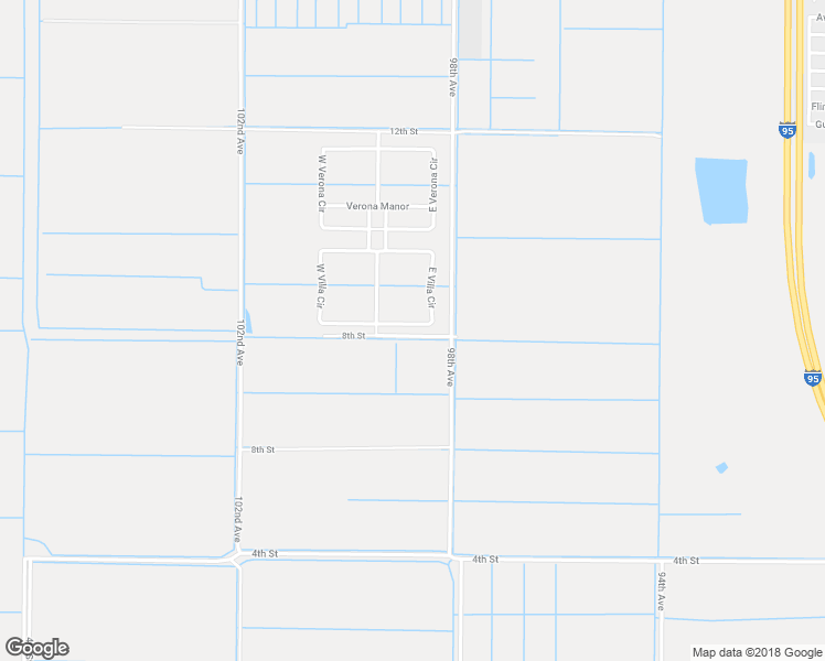 map of restaurants, bars, coffee shops, grocery stores, and more near 9957 East Villa Circle in Vero Beach