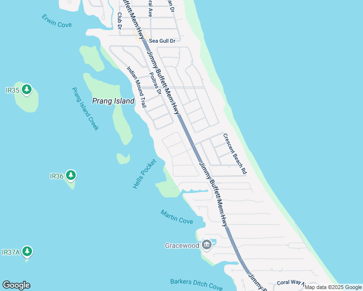 map of restaurants, bars, coffee shops, grocery stores, and more near 995 Windsong Way in Vero Beach