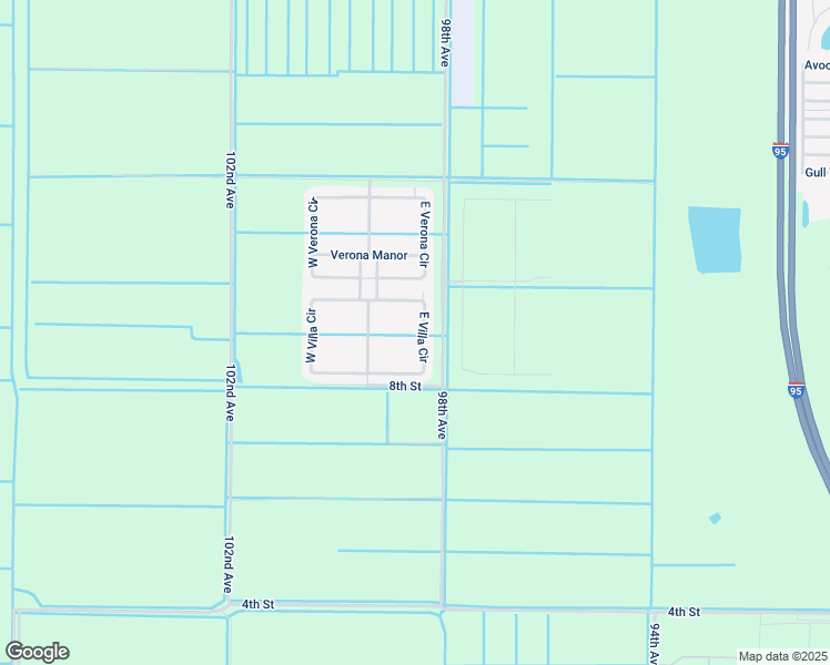 map of restaurants, bars, coffee shops, grocery stores, and more near 9898 East Villa Circle in Vero Beach