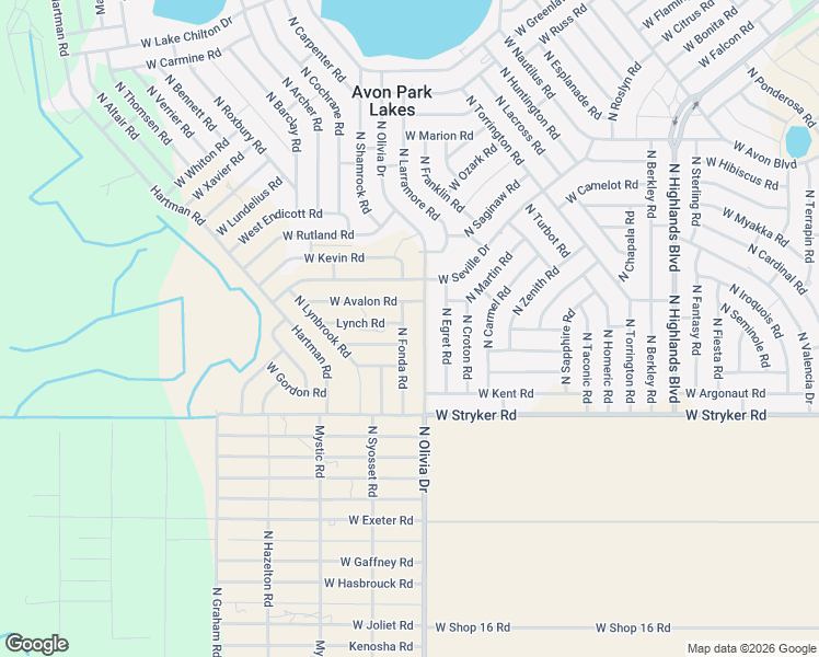 map of restaurants, bars, coffee shops, grocery stores, and more near 1869 North Olivia Drive in Avon Park
