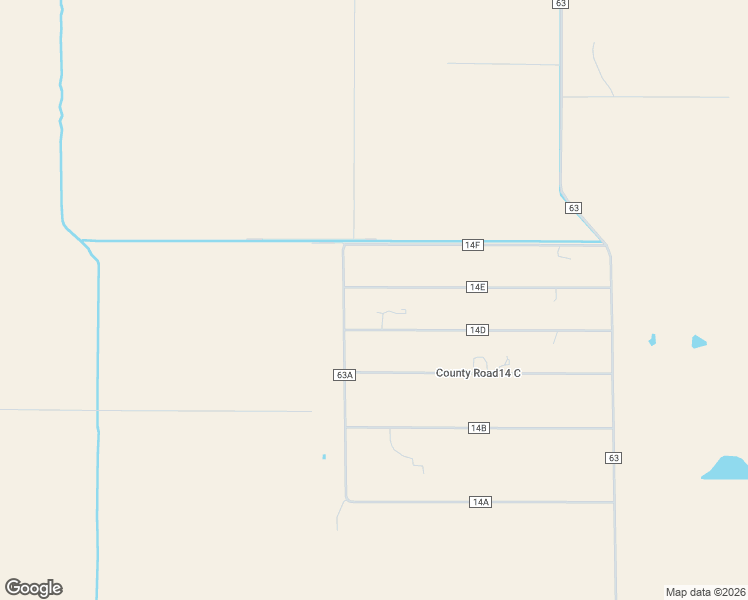 map of restaurants, bars, coffee shops, grocery stores, and more near 3003 County Road 14E in Bishop