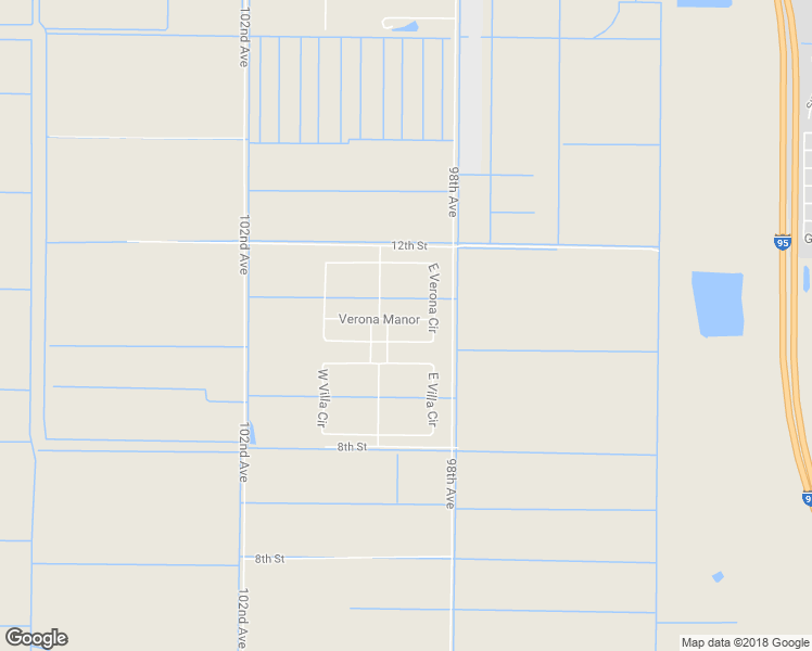 map of restaurants, bars, coffee shops, grocery stores, and more near 9925 Verona Manor in Vero Beach
