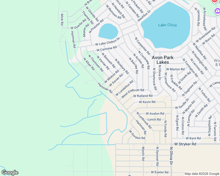 map of restaurants, bars, coffee shops, grocery stores, and more near 2059 North Hartman Road in Avon Park