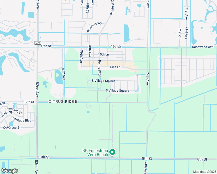 map of restaurants, bars, coffee shops, grocery stores, and more near 1999 Pointe West Drive in Vero Beach