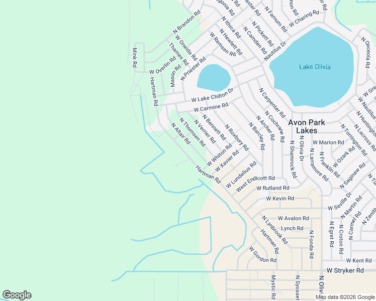 map of restaurants, bars, coffee shops, grocery stores, and more near 2160 North Altair Road in Avon Park