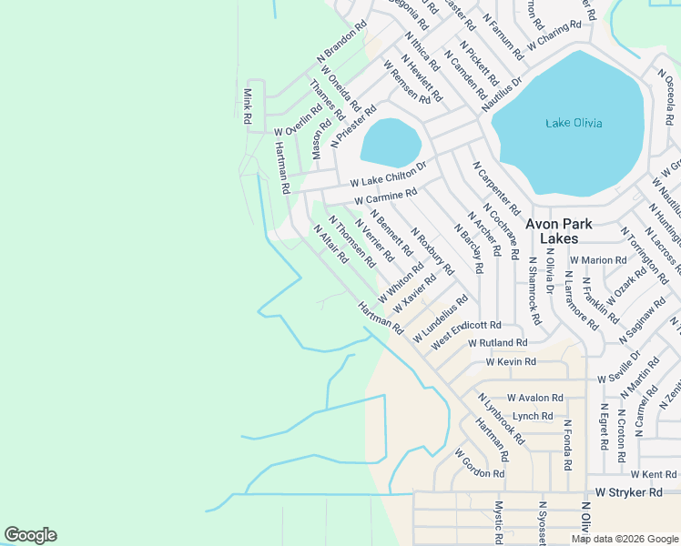 map of restaurants, bars, coffee shops, grocery stores, and more near 2160 North Altair Road in Avon Park