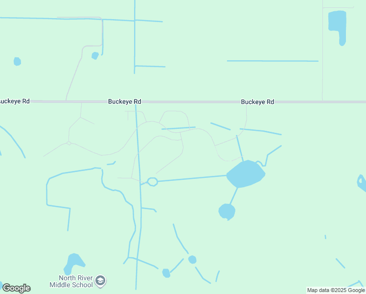 map of restaurants, bars, coffee shops, grocery stores, and more near Buckeye Road in Manatee