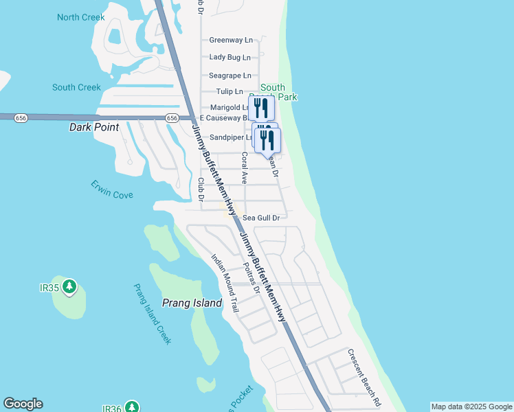 map of restaurants, bars, coffee shops, grocery stores, and more near 916 Turtle Cove Lane in Vero Beach