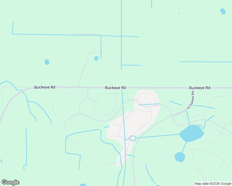 map of restaurants, bars, coffee shops, grocery stores, and more near Buckeye Road in Parrish
