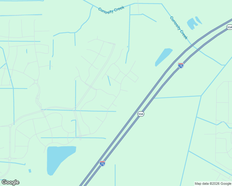 map of restaurants, bars, coffee shops, grocery stores, and more near Interstate 75 in Palmetto