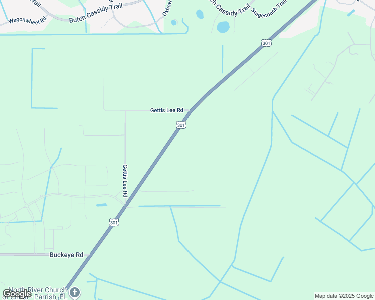 map of restaurants, bars, coffee shops, grocery stores, and more near 14875 U.S. 301 in Parrish