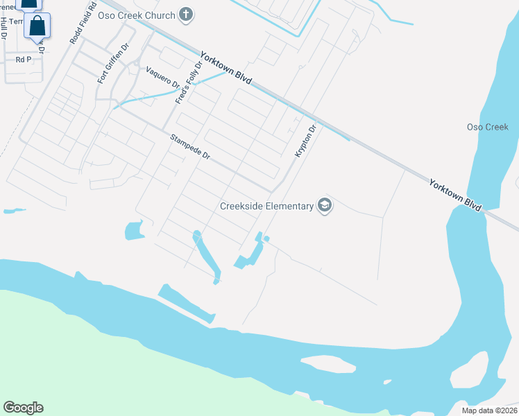 map of restaurants, bars, coffee shops, grocery stores, and more near 7925 Iron Man Drive in Corpus Christi