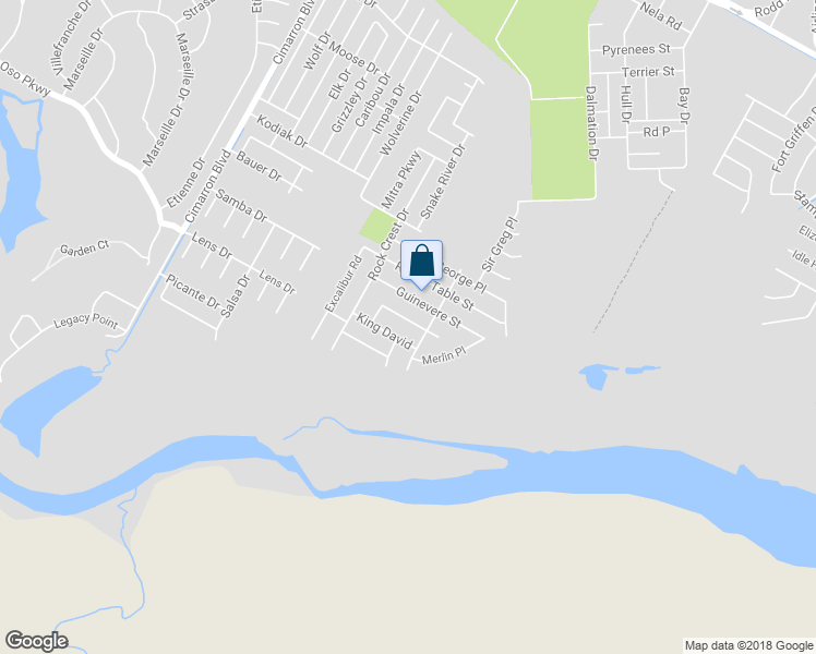 map of restaurants, bars, coffee shops, grocery stores, and more near 6845 Sir Moses in Corpus Christi