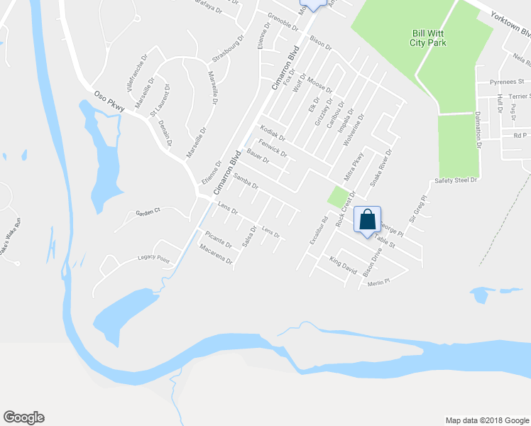 map of restaurants, bars, coffee shops, grocery stores, and more near 8222 Salsa Drive in Corpus Christi