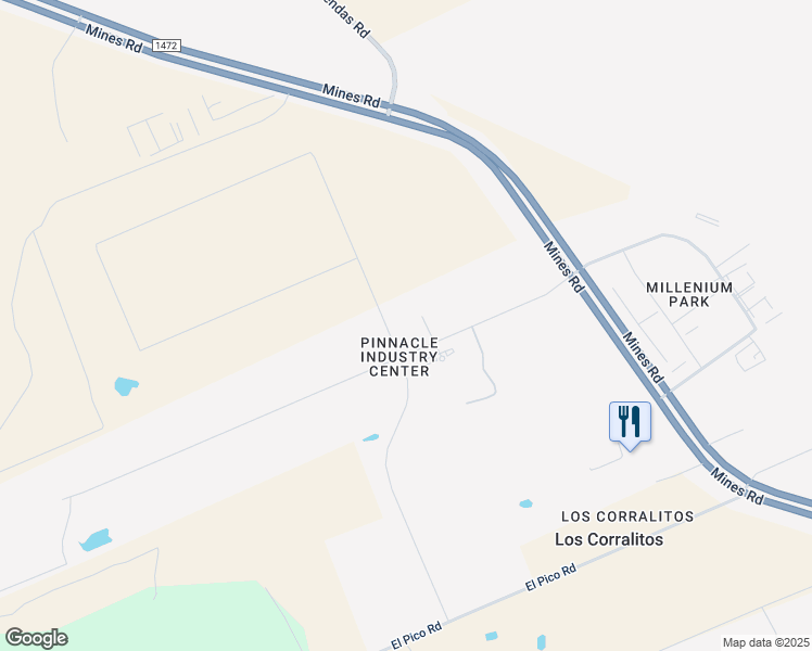 map of restaurants, bars, coffee shops, grocery stores, and more near World Trade Center Loop in Laredo