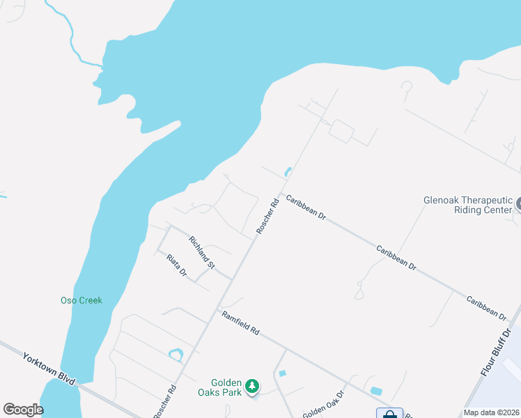 map of restaurants, bars, coffee shops, grocery stores, and more near 3429 Newcastle Drive in Corpus Christi