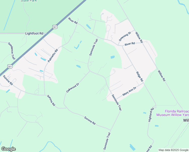 map of restaurants, bars, coffee shops, grocery stores, and more near 3535 Seminole Trail in Wimauma