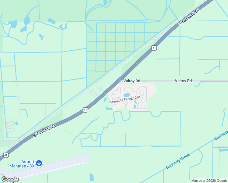map of restaurants, bars, coffee shops, grocery stores, and more near 46 Florida Avenue in Palmetto